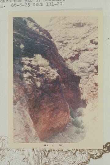 Down the Tapeats narrows in Galloway Canyon
