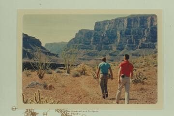 On the trail between Separation and Bridge Canyon City