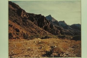 Location of the Farlee Hotel near mouth of Peach Springs Wash