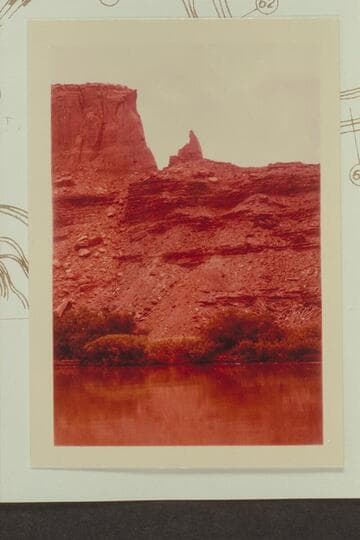 Eastern end of saddle of The Bowknot from Mile 68