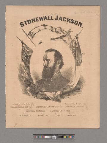 Grand march : illustrative of "Stonewall Jackson's way." / Chas. Young