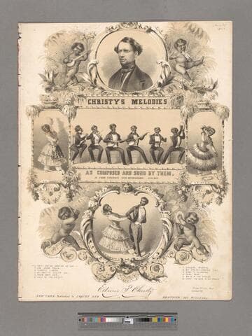 Happy are we darkies so gay : parody on favorite air from opera La Bayidere / written & sung by E. P. Christy of Christy's Minstrels