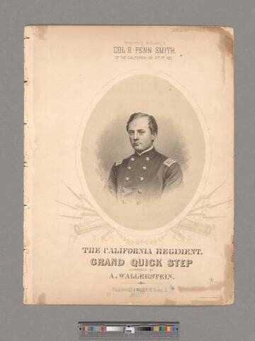 Grand quick step of the California Regiment : Op. 138. / A. Wallerstein