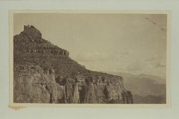 At the foot of Battleship Mountain. George Bauwens collection, 1917-1918