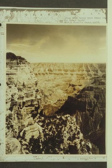 From Cape Royal down Unkar Creek to Unkar Rapid