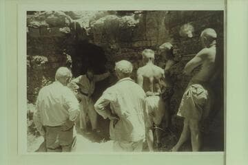 Last rites to Willie. Mile 44 in the Marble Gorge of Grand Canyon