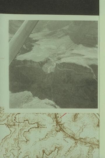 Break in Tapeats; west of Turquoise Canyon