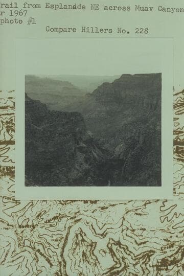 On Bass Trail from Esplanade northeast across Muav Vanyon from trail descent. Compare Hillers No. 228