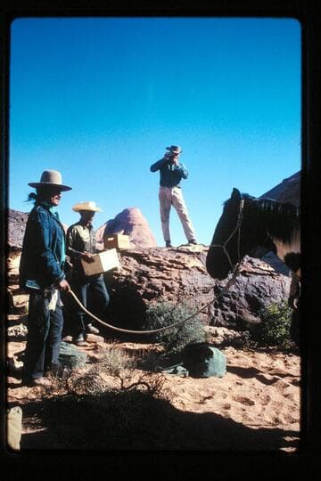 Photogs and packing camp north Sid Whiskers Butte