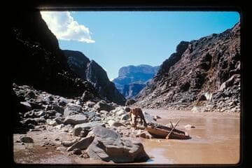 Down from Travertine Falls, Mile 230.5