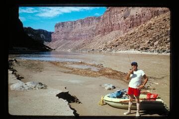 Mack Miller talks with Rim from Badger Creek Rapids