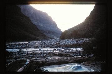 Down river from camp at Tapeats Creek