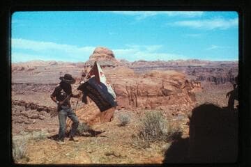 Dance of the flags; Nasja Begay