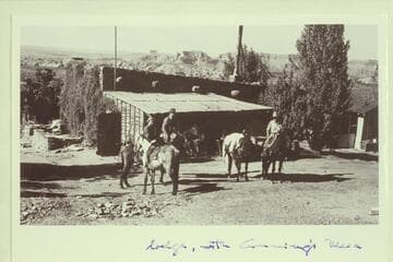 Rainbow Lodge and Cummings Mesa.  Rust party