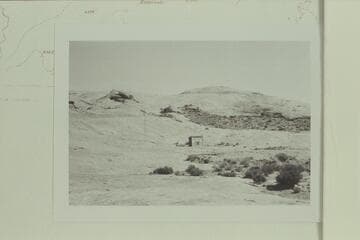 Shed near head of Blacks Trail out of the Escalante. Probably built by the U. S. Geological Survey