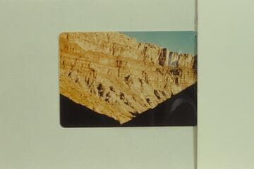 Canyon wall opposite mouth of Gypsum Canyon
