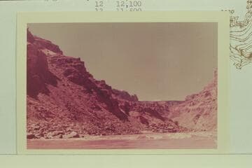 Down at head of riffle at Mile 197.9