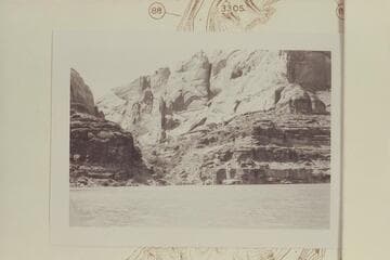 Hole in the Rock.  Part flooding by Lake Powell