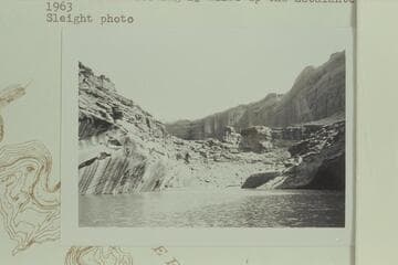Lake Powell flooding 1.5 miles up the Escalante
