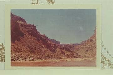 Down at head of riffle at Mile 197.9