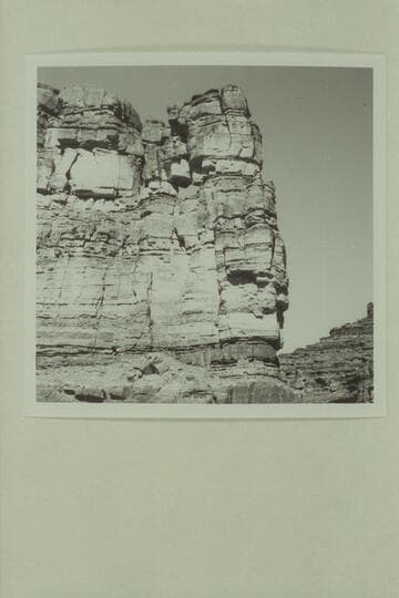 Guillotine Arch at the mouth of Monument Creek.  Mile 15.7