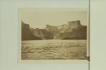 Deadhorse Point from Mile 3 1/2. Survey by Easton, Leeds, and Wheeler