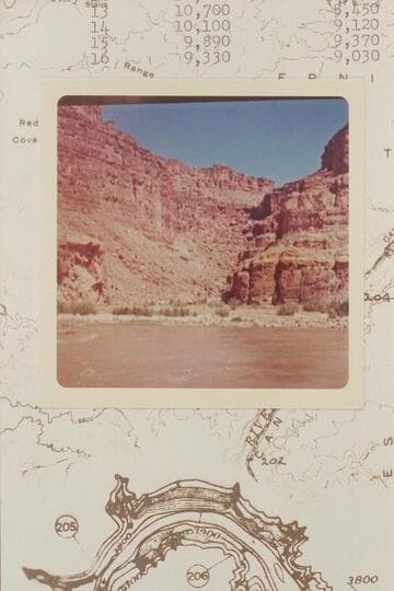 Mouth of Wide Valley, Mile 205.3 Wide Valley drains Ernies Country