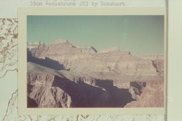 Pollux Temple and Castor Temple with Jicarilla Point and Piute Point beyond.  Across Agate Canyon from Tuna Platform