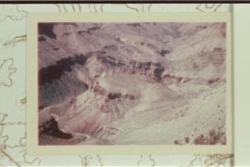 Junction of Crystal and Dragon Creeks from Shiva-Osiris saddle