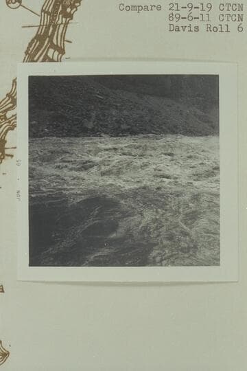 Head of Rapid 22 from left bank. Up river view