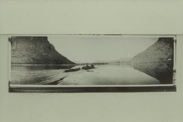 Up the Colorado River to Spanish Valley. One of the motor boats of the Moab Garage Company