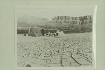 Camp on the Colorado River below Moab