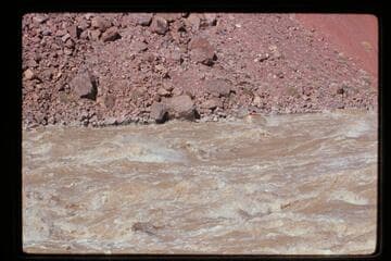 In Hance Rapids, 38,800 cfs