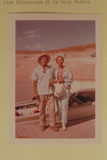 Harry and Dottie Aleson. Halls Crossing