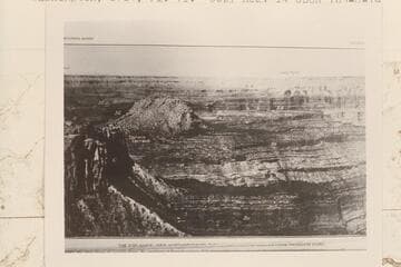 The Esplanade: View Northwestward Through the Grand Canyon from Havasupai Point