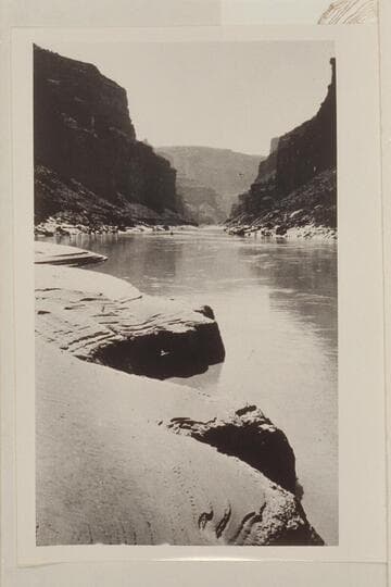 Down stream at 30 Mile Dam Site.  Approximately Mile 216 1/2