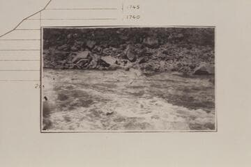 Rapid at Mile 204.15, Cataract Canyon.  Compare 64-3-31 CTCN 204-36