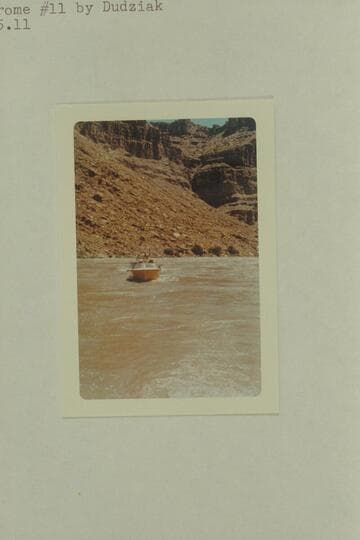 Up river to mouth of Wide Valley. Mile 205.3, right bank