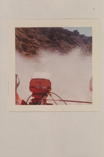 Wake of the Powercat above "The Slide"