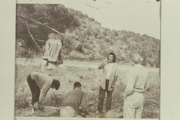 Camp in upper Red Canyon; Green River