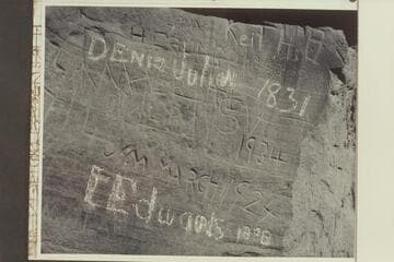 The Denis Julien and other inscriptions near Whiterocks, Utah
