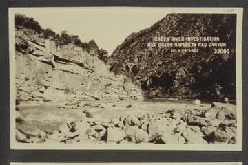 Green River Investigation: Red Creek Rapids in Red Canyon