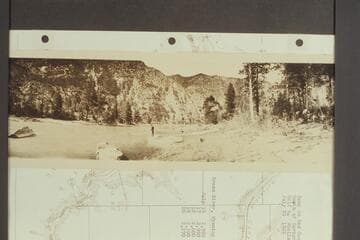 Camp in Red Canyon.  North of Carter Breek