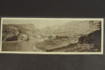 Green River Investigation; upstream from mouth of Split Mountain Canyon