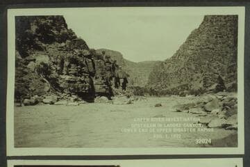 Green River Investigation- Upstream in Ladore Canyon, lower end of Upper Disaster Rapids