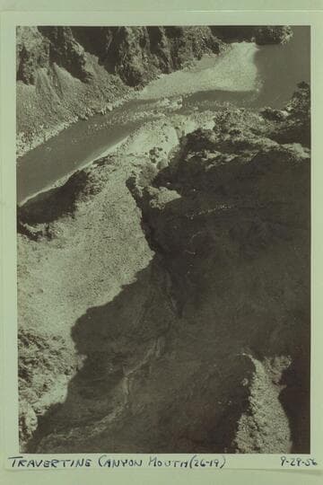 Mouth of Travertine Canyon