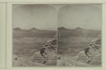"Views in Southern Utah", Colob Cliffs in the distance