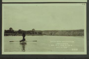 Green River Investigation:  Lowe's Ranch.  Sec. 13, T. 14 N., R. 108 W