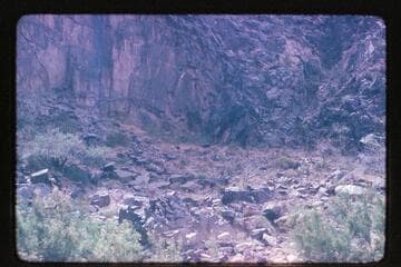 Mouth of Sinyala Canyon; Mile 153.3