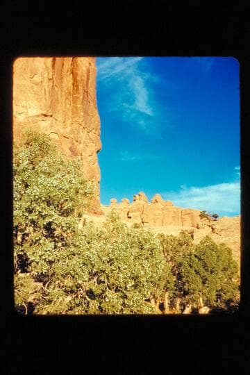 Cliff; Arches National Monument